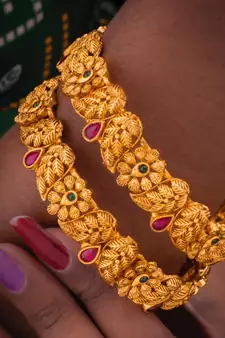 Multicolor bangles-and-bracelets
