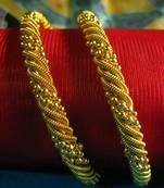Golden Jaali Bangles