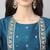 Classic Teal Colour Ready Salwaar Kameez With Looking These Beautiful Looking Readymade Suits.