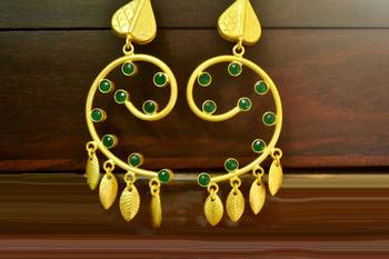 Green onyx studs 2