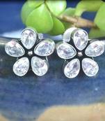 White onyx everyday studs