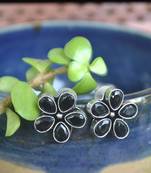 Black onyx everyday studs