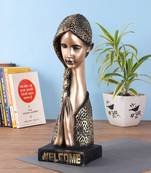 Welcome Lady Statue Showpiece