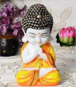 Multicolor Polyresin Buddha Statue