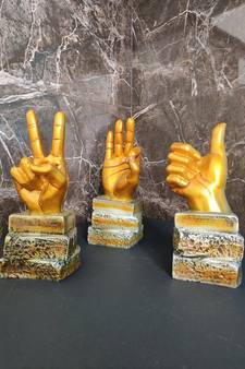 3 Palm Showpiece