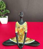 Yoga Lady Statue