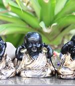 Set of 3 Laughing Buddha Statue