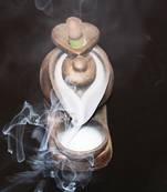 Smoke Kettle Backflow Incense burner::0 Smoke Backflow Scented Cone Incenses