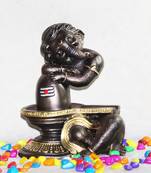 beckon venture lord ganesha statue multicolor 21cm