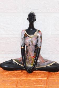 Yoga Lady Statue