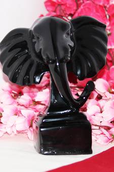 BECKON VENTURE Poly resin Handcrafted Baby Elephant Showpieces for Home Decor,