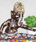beckon venture lord ganesha idol showpiece - multicolor