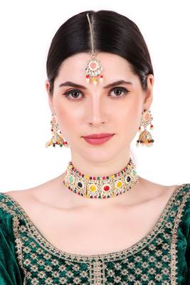 Multicolor
 chokers 1