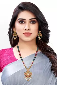Multicolor pearl necklace-sets