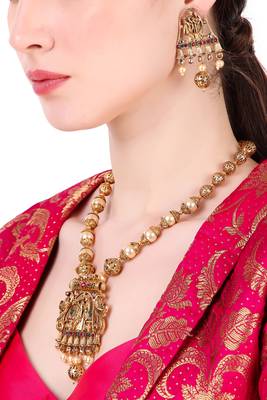 Multicolor pearl necklace-sets 2