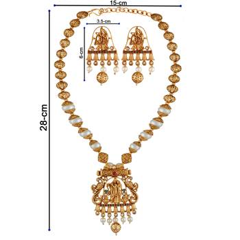 Multicolor pearl necklace-sets 4