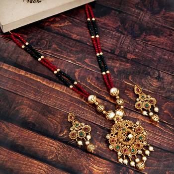 Multicolor pearl necklace-sets 1