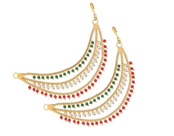 Gold ear-cuffs 1