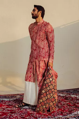 Pink Kurta Set