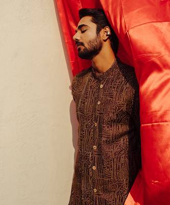 Brown Kurta Set 2