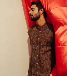 Brown Kurta Set