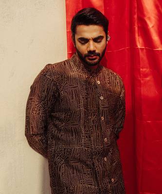 Brown Kurta Set 1