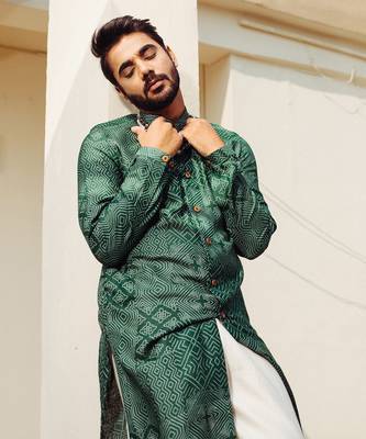 Green Kurta Set 3
