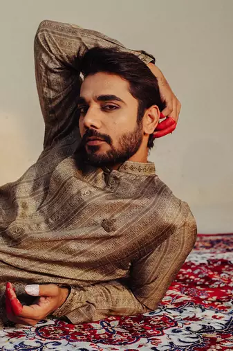 Olive Kurta Set