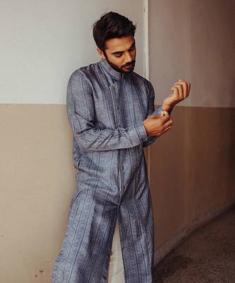 Blue Kurta Set 3