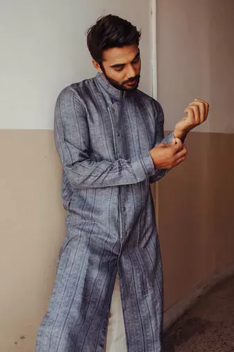 Blue Kurta Set