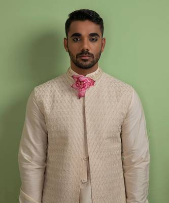 Pearl Embroider Jacket Set 2