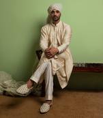 Off-White Layer Kurta Set