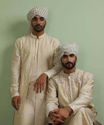 Off-White Layer Kurta Set 4