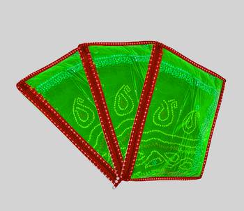 atorakushon Parachute Single Saree Salwar Suit Dress Protection Saree Cover Garment pouch Storage bag Pack 3 (Maroon) 1