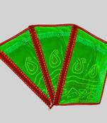 atorakushon Parachute Single Saree Salwar Suit Dress Protection Saree Cover Garment pouch Storage bag Pack 3 (Maroon)