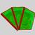 atorakushon Parachute Single Saree Salwar Suit Dress Protection Saree Cover Garment pouch Storage bag Pack 3 (Maroon)