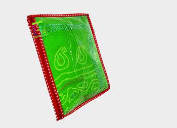 atorakushon Parachute Single Saree Salwar Suit Dress Protection Saree Cover Garment pouch Storage bag Pack 3 (Maroon) 2