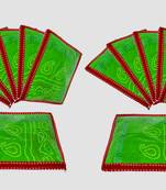 atorakushon Parachute Single Saree Salwar Suit Dress Protection Saree Cover Garment pouch Storage bag Pack 12 (Maroon)