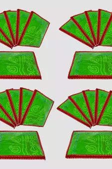 atorakushon Parachute Single Saree Salwar Suit Dress Protection Saree Cover Garment pouch Storage bag Pack 24 (Maroon)