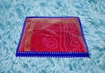 atorakushon Parachute Single Saree Salwar Suit Dress Protection Saree Cover Garment pouch Storage bag Pack 3 (Blue) 4
