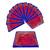 atorakushon Parachute Single Saree Salwar Suit Dress Protection Saree Cover Garment pouch Storage bag Pack 12 (Blue)