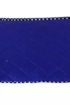 atorakushon Parachute Single Saree Salwar Suit Dress Protection Saree Cover Garment pouch Storage bag Pack 18 (Blue)