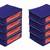 atorakushon Foldable Saree Covers Clothes Storage Bag Wardrobe Organizer For Lehenga Suit Dress & Accessories 8Pcs Blue