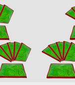 atorakushon Parachute Single Saree Salwar Suit Dress Protection Saree Cover Garment pouch Storage bag Pack 36 (Maroon)