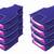 atorakushon Foldable Blouse Covers Clothes Storage Bag Wardrobe Organizer For Lehenga Suit Dress& Accessories 8Pcs Blue