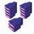 atorakushon Foldable Blouse Cover Clothes Storage Bag Wardrobe Organizer For Lehenga Suit Dress& Accessories 10Pcs Blue
