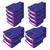 atorakushon Foldable Blouse Cover Clothes Storage Bag Wardrobe Organizer For Lehenga Suit Dress& Accessories 12Pcs Blue