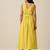 Lime Slub Texture Sleeveless Wrap Dress