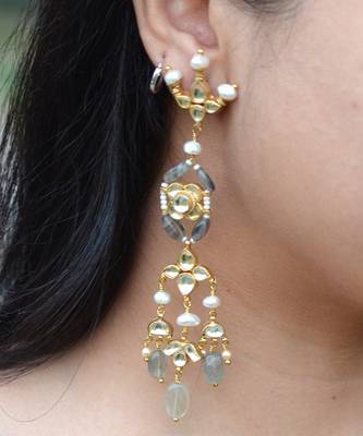 Barasingha Polki Earrings 3