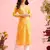 Hand Crafted Yellow Cotton Lucknowi Chikankari Indian Women Kurta